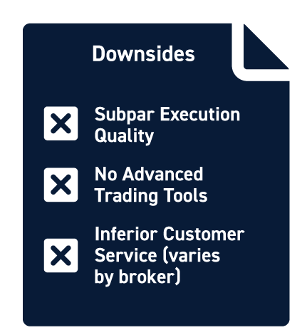 Downsides of Zero Commission Brokers