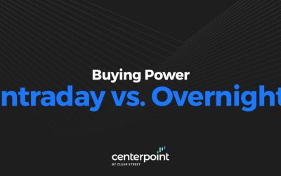Intraday vs. Overnight Buying Power
